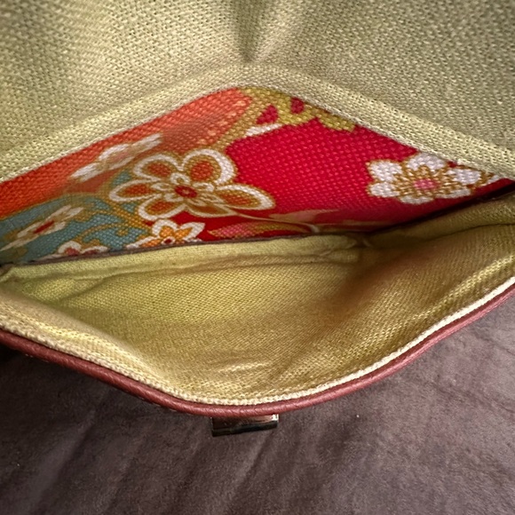 UC - Spartina 449 crossbody bag and coin purse / Paisley - Picture 6 of 13